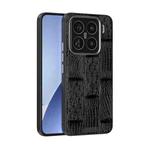 For Xiaomi 15 Pro ABEEL Beast Pattern 6D Micro-Embossed MagSafe Genuine Leather Phone Case(Black)
