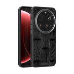 For Xiaomi 15 Ultra ABEEL Beast Pattern 6D Micro-Embossed MagSafe Genuine Leather Phone Case(Black)