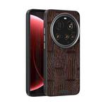 For Xiaomi 15 Ultra ABEEL Beast Pattern 6D Micro-Embossed MagSafe Genuine Leather Phone Case(Brown)