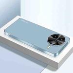 For Redmi K80 Pro AG Frosted Electroplating Acrylic Phone Case(Sierra Blue)