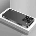 For Xiaomi 15 Pro AG Frosted Electroplating Acrylic Phone Case(Black)