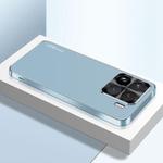 For Xiaomi 15 Pro AG Frosted Electroplating Acrylic Phone Case(Sierra Blue)