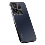 For Xiaomi 13T Pro AG Frosted Electroplating Acrylic Phone Case(Black)