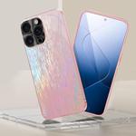 For iPhone 16 Pro Max Dazzling Acrylic Shockproof Phone Case(Pink)
