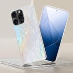 For iPhone 16 Pro Dazzling Acrylic Shockproof Phone Case(White)