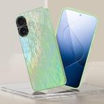 For iPhone 16 Plus Dazzling Acrylic Shockproof Phone Case(Green)