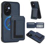 For Honor 200 CX01 Detachable Magsafe Magnetic Card Bag Phone Case(Dark Blue)