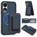 For Honor X7b / Play 8T CX01 Detachable Magsafe Magnetic Card Bag Phone Case(Dark Blue)