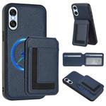 For Sony Xperia 10 VI CX01 Detachable Magsafe Magnetic Card Bag Phone Case(Dark Blue)