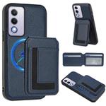 For OPPO A3 Pro 5G / A3 Energy CX01 Detachable Magsafe Magnetic Card Bag Phone Case(Dark Blue)