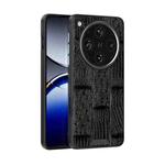 For OPPO Find X8 Pro ABEEL Beast Pattern 6D Micro-Embossed MagSafe Genuine Leather Phone Case(Black)