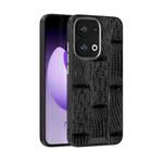 For OPPO Reno13 Global ABEEL Beast Pattern 6D Micro-Embossed MagSafe Genuine Leather Phone Case(Black)