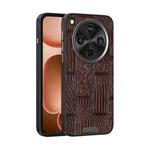 For OPPO Find X8s+ ABEEL Beast Pattern 6D Micro-Embossed MagSafe Genuine Leather Phone Case(Brown)