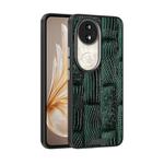 For vivo S20 ABEEL Beast Pattern 6D Micro-Embossed MagSafe Genuine Leather Phone Case(Green)