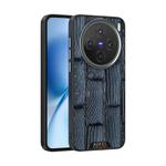 For vivo X200s ABEEL Beast Pattern 6D Micro-Embossed MagSafe Genuine Leather Phone Case(Blue)