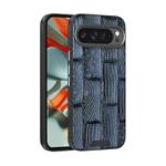 For Google Pixel 9 / 9 Pro ABEEL Beast Pattern 6D Micro-Embossed MagSafe Genuine Leather Phone Case(Blue)