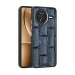For Redmi K80 ABEEL Beast Pattern 6D Micro-Embossed MagSafe Genuine Leather Phone Case(Blue)