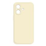 For iPhone 16 Imitation Liquid Silicone Phone Case(White)