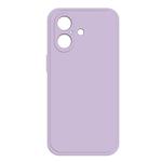 For iPhone 16 Imitation Liquid Silicone Phone Case(Purple)