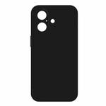 For iPhone 16 Imitation Liquid Silicone Phone Case(Black)