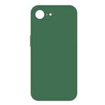 For iPhone 16e Imitation Liquid Silicone Phone Case(Dark Green)