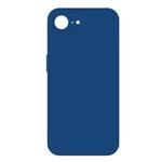 For iPhone 16e Imitation Liquid Silicone Phone Case(Blue)