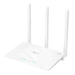 hoco HI30 2.4G Three Antennas WiFi 4 Wireless Router, Plug:EU Plug(White)