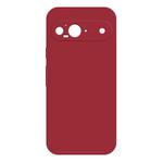 For Google Pixel 9 Imitation Liquid Silicone Phone Case(Dark Red)