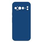 For Google Pixel 9 Pro Imitation Liquid Silicone Phone Case(Blue)