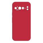 For Google Pixel 9 Pro Imitation Liquid Silicone Phone Case(Red)