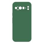 For Google Pixel 9 Pro XL Imitation Liquid Silicone Phone Case(Dark Green)