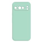 For Google Pixel 9 Pro XL Imitation Liquid Silicone Phone Case(Light Cyan)