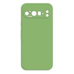 For Google Pixel 9 Pro XL Imitation Liquid Silicone Phone Case(Matcha Green)
