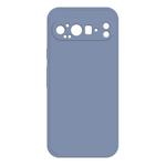 For Google Pixel 9 Pro XL Imitation Liquid Silicone Phone Case(Grey)
