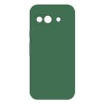 For Google Pixel 9a Imitation Liquid Silicone Phone Case(Dark Green)