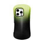 For iPhone 16 Pro Max YOYOISLES Ocean Series EVA Curved Phone Case(Black Green)