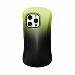 For iPhone 16 YOYOISLES Ocean Series EVA Curved Phone Case(Black Green)