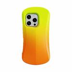 For iPhone 16 YOYOISLES Ocean Series EVA Curved Phone Case(Orange Yellow)