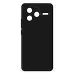 For Redmi K80 Imitation Liquid Silicone Phone Case(Black)
