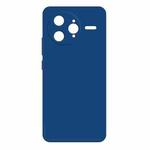 For Redmi K80 Pro Imitation Liquid Silicone Phone Case(Blue)