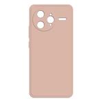 For Redmi K80 Pro Imitation Liquid Silicone Phone Case(Pink)