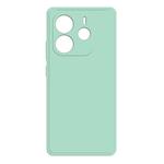 For Redmi Note 14 5G Imitation Liquid Silicone Phone Case(Light Cyan)