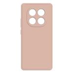 For Redmi Note 14 Pro 4G Imitation Liquid Silicone Phone Case(Pink)