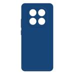 For Redmi Note 14 Pro+ 5G Imitation Liquid Silicone Phone Case(Blue)