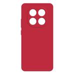 For Redmi Note 14 Pro+ 5G Imitation Liquid Silicone Phone Case(Red)