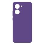 For Redmi Turbo 4 Imitation Liquid Silicone Phone Case(Dark Purple)