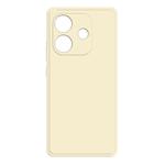 For Redmi Note 14 4G 163.25mm Imitation Liquid Silicone Phone Case(White)