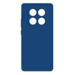 For Redmi Note 14 Pro 5G Imitation Liquid Silicone Phone Case(Blue)