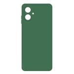 For Samsung Galaxy A06 4G / 5G Imitation Liquid Silicone Phone Case(Dark Green)