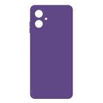 For Samsung Galaxy A06 4G / 5G Imitation Liquid Silicone Phone Case(Dark Purple)